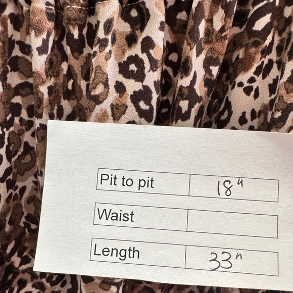 Aritzia Wilfred Off the Shoulder Animal Print Dress - Picture 7 of 7